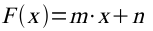 Geradengleichung